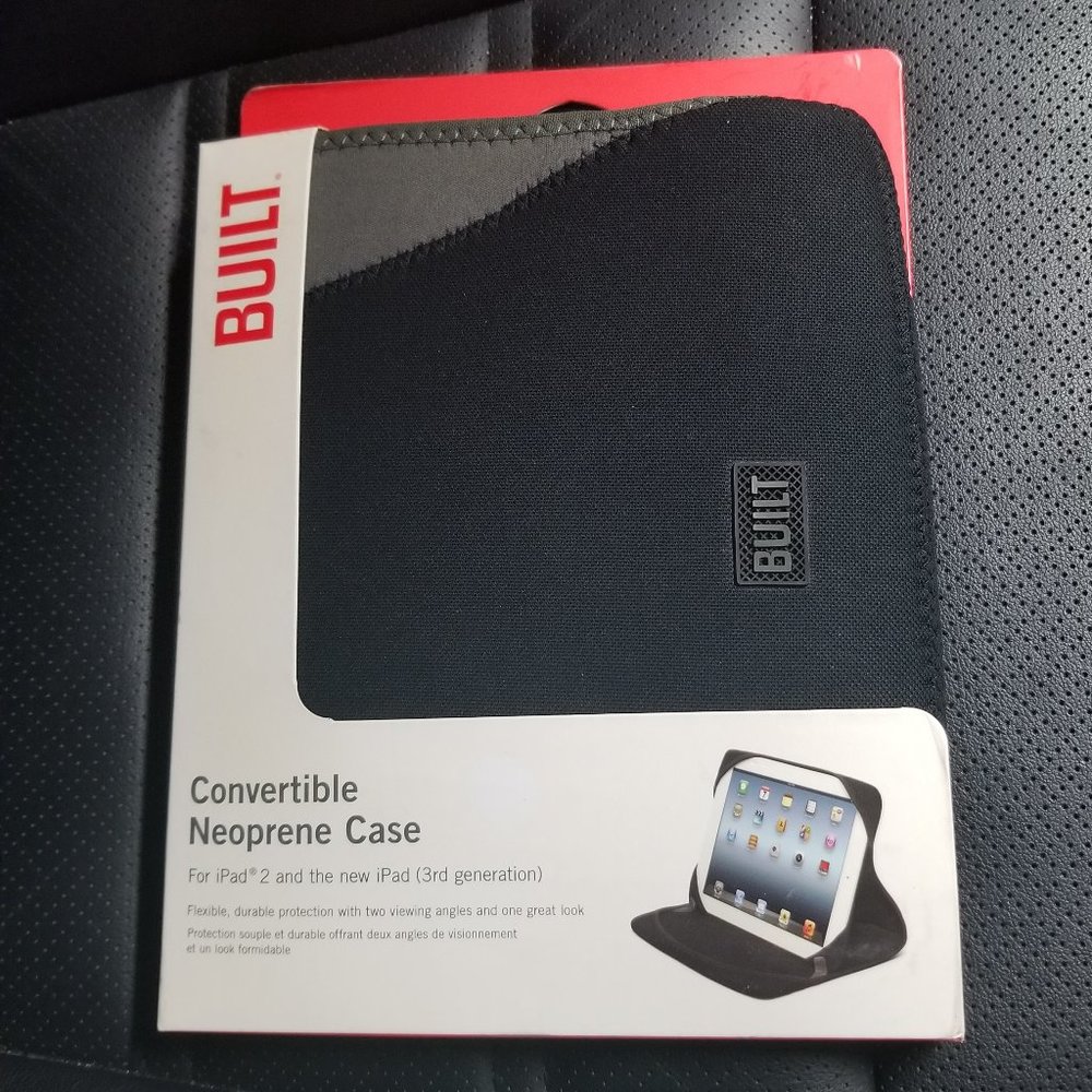 Convertible Neoprene iPad case
